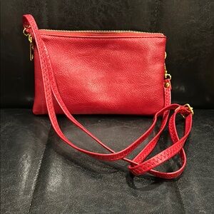 Elegant Red Crossbody Bag